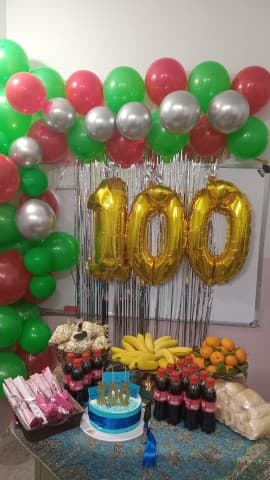 جشن عدد100 پایه های دوم